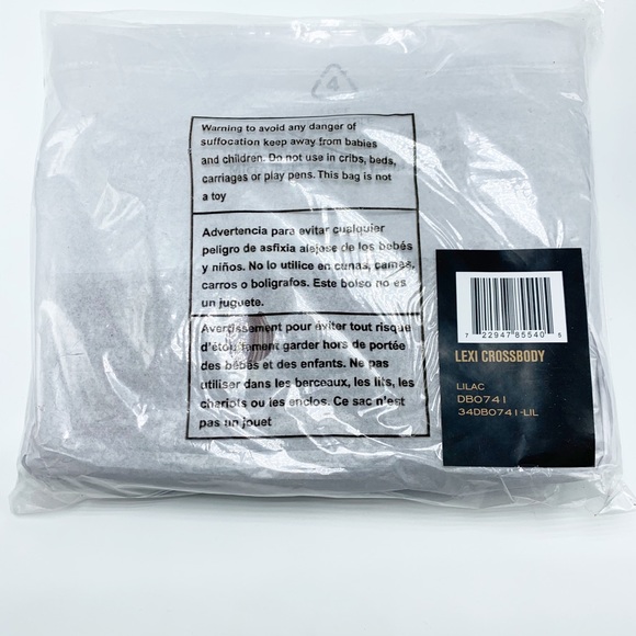 ❗️LAST 1❗️ Frye Convertible Leather Lexi Crossbody Lilac - Picture 8 of 12